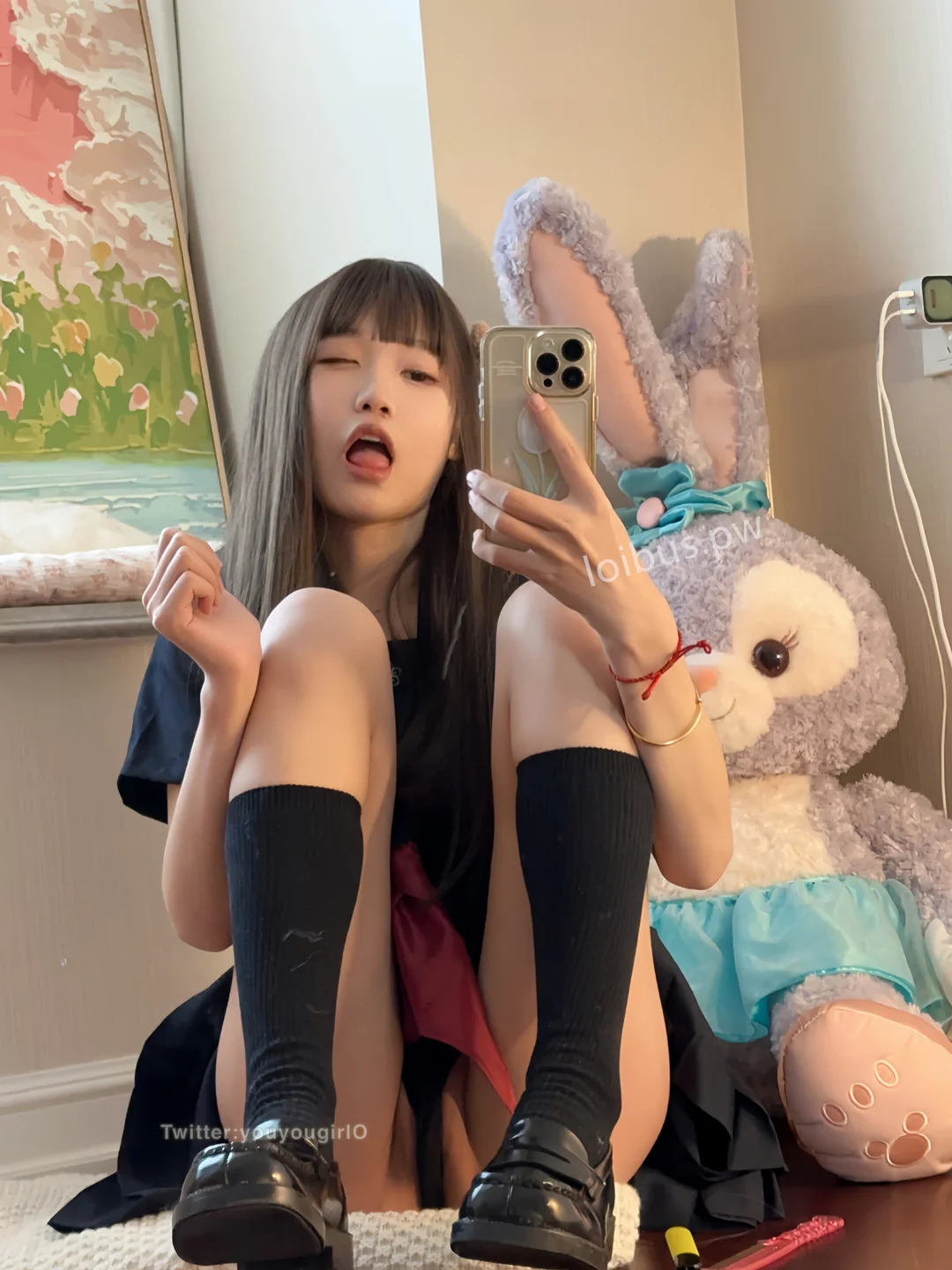 neko酱 - 少女JK [38P,3V-317MB] tg@simisebaisi 【丝足阁】021.webp